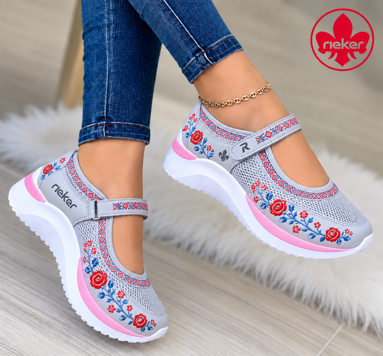 ORTOPEDYCZNE BUTY MASAŻOWE Rieker®