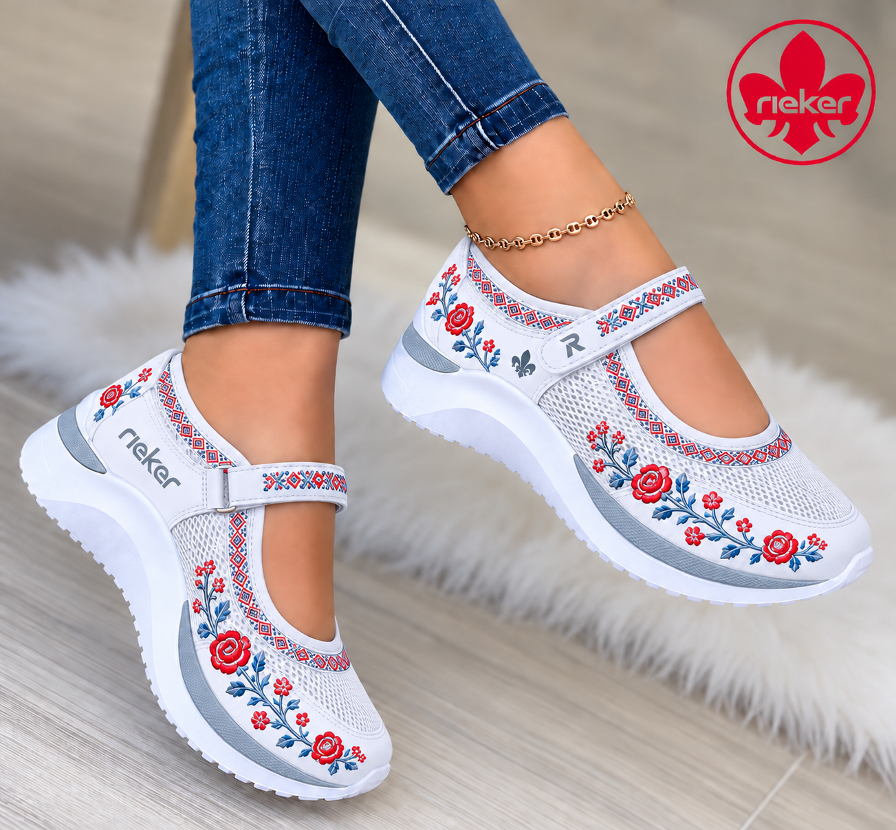 ORTOPEDYCZNE BUTY MASAŻOWE Rieker®
