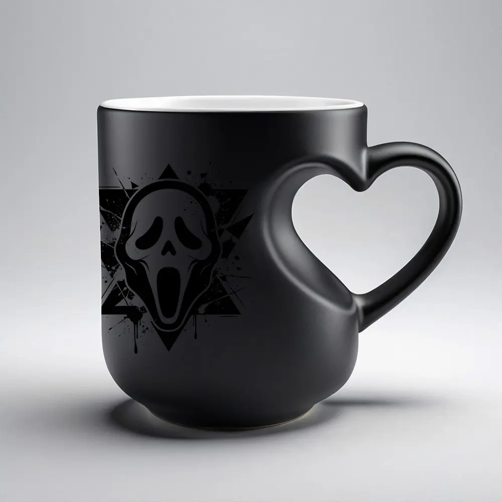 Heart-shaped Color Changing Mug