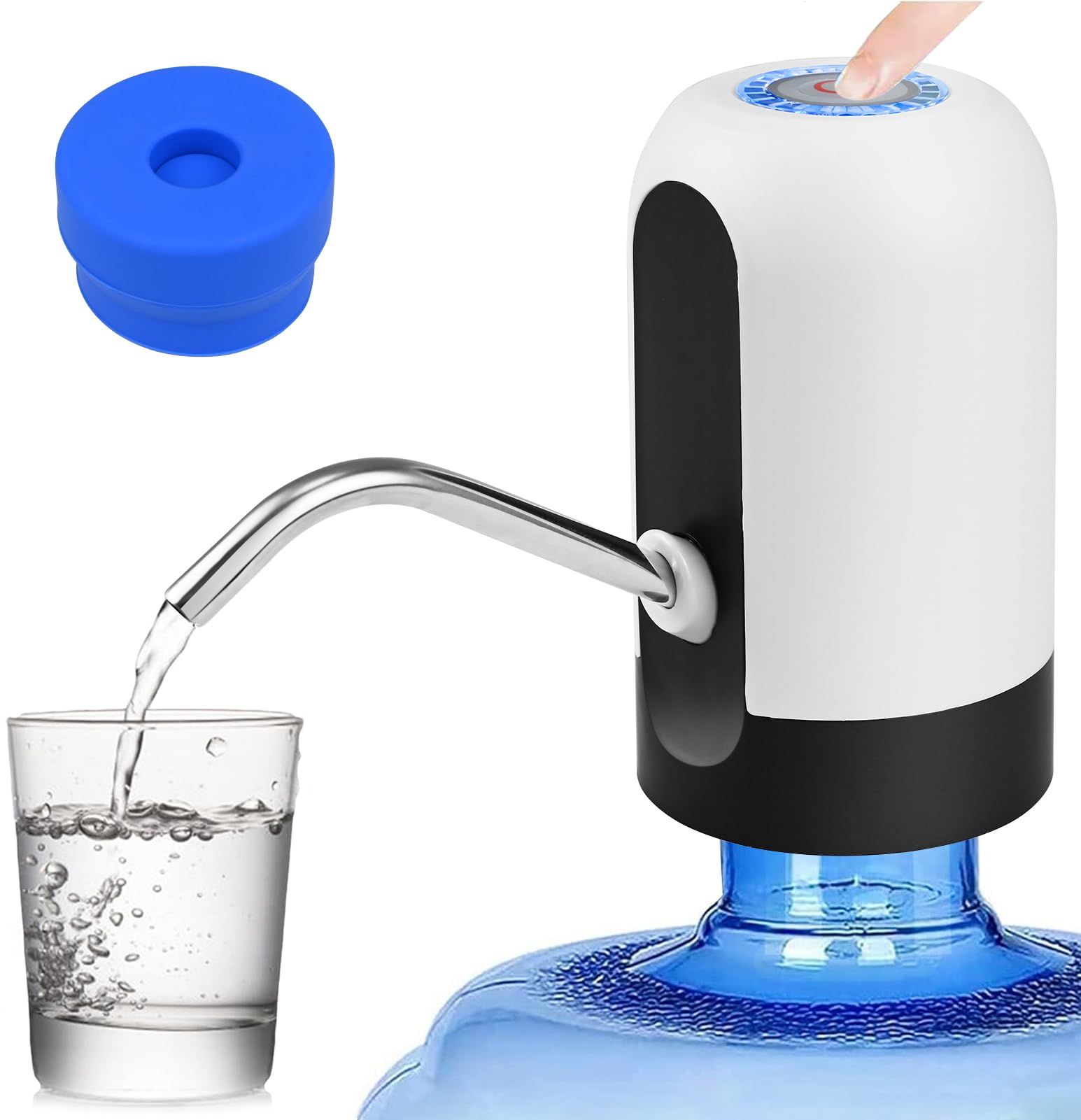 💧 USB Rechargeable Water Dispenser Pump Portable Automatic Water Pump for 2-5 Gallon Water Bottle