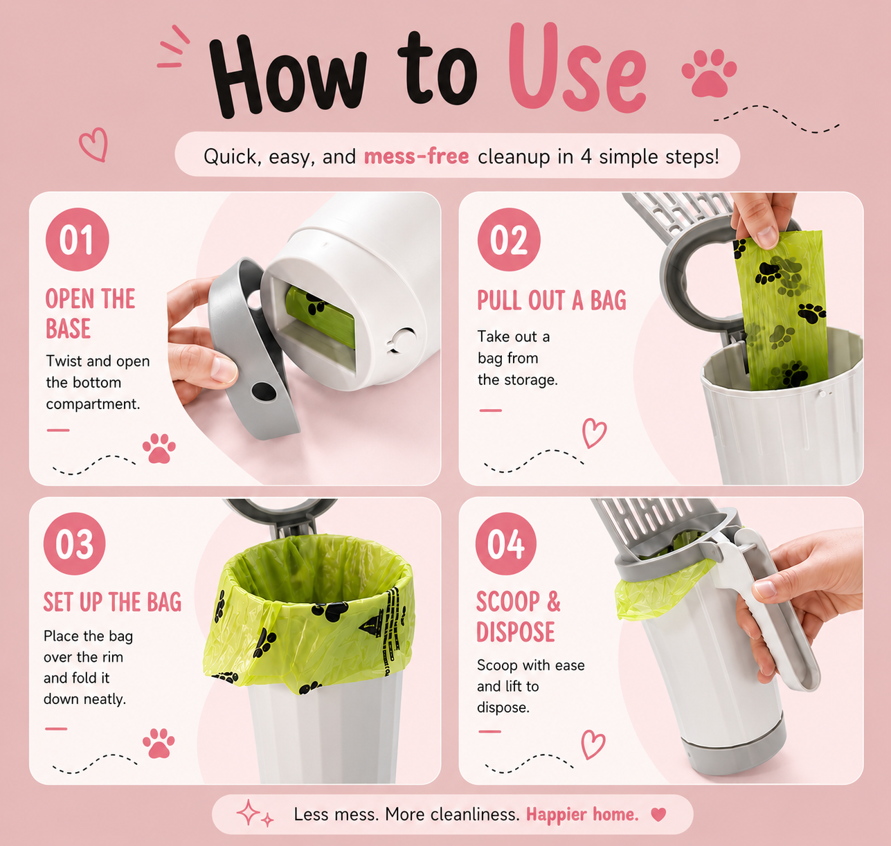 The Mess-Free Cat Litter Scoop