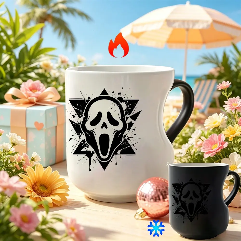 Heart-shaped Color Changing Mug