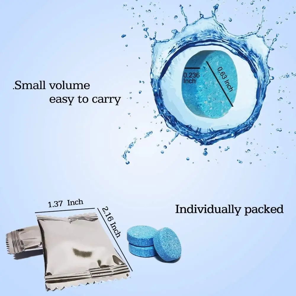 Car Windshield Washer Fluid concentrate Tablets