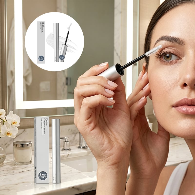 Hydrating Lash Serum application