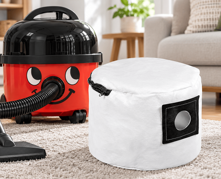 Vacuum cleaner dust bag used for household cleaning