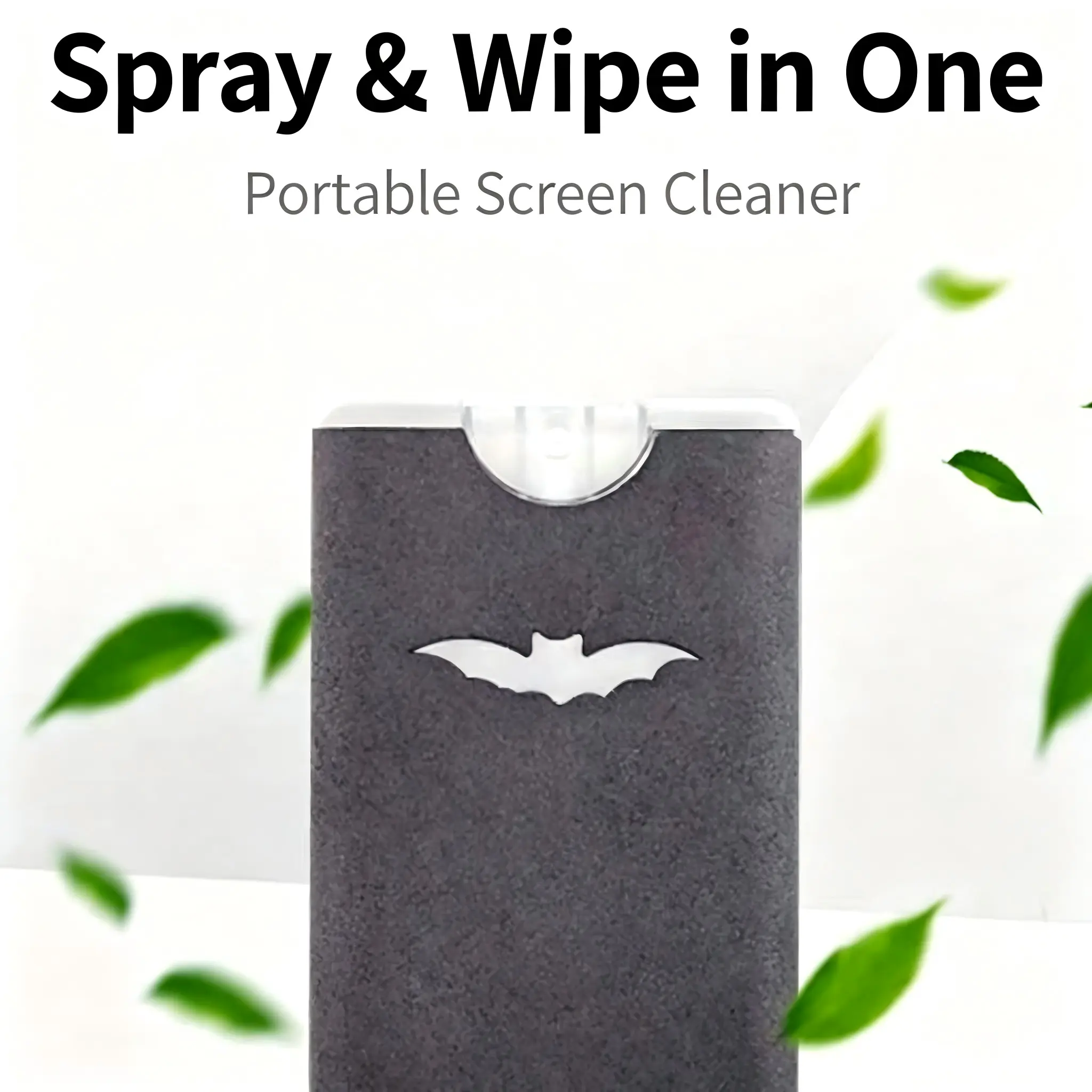 Portable screen cleaner in use