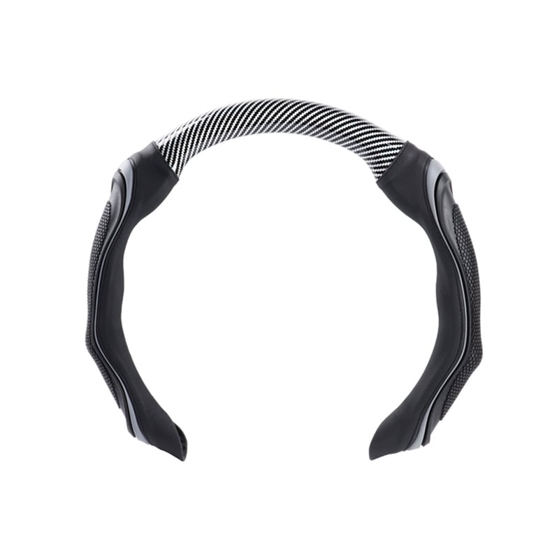 Sport style silicone steering wheel cover