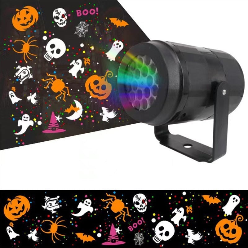 Halloween projector pattern