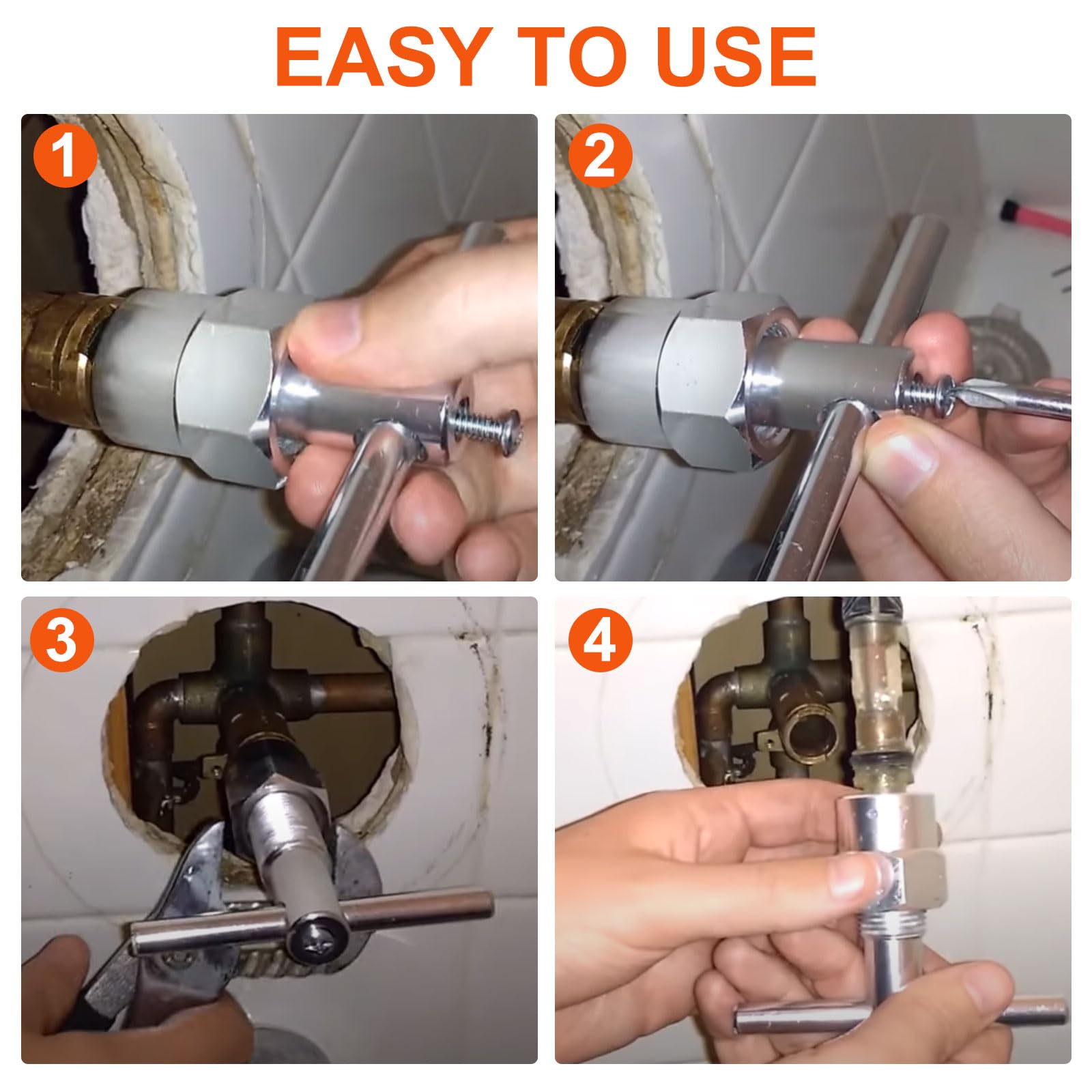 Cartridge Removal Tool, Cartridge Puller Compatible with Moen 1200, 1222, & 1225 Single Handle Cartridges summerwins (cartridges not included)