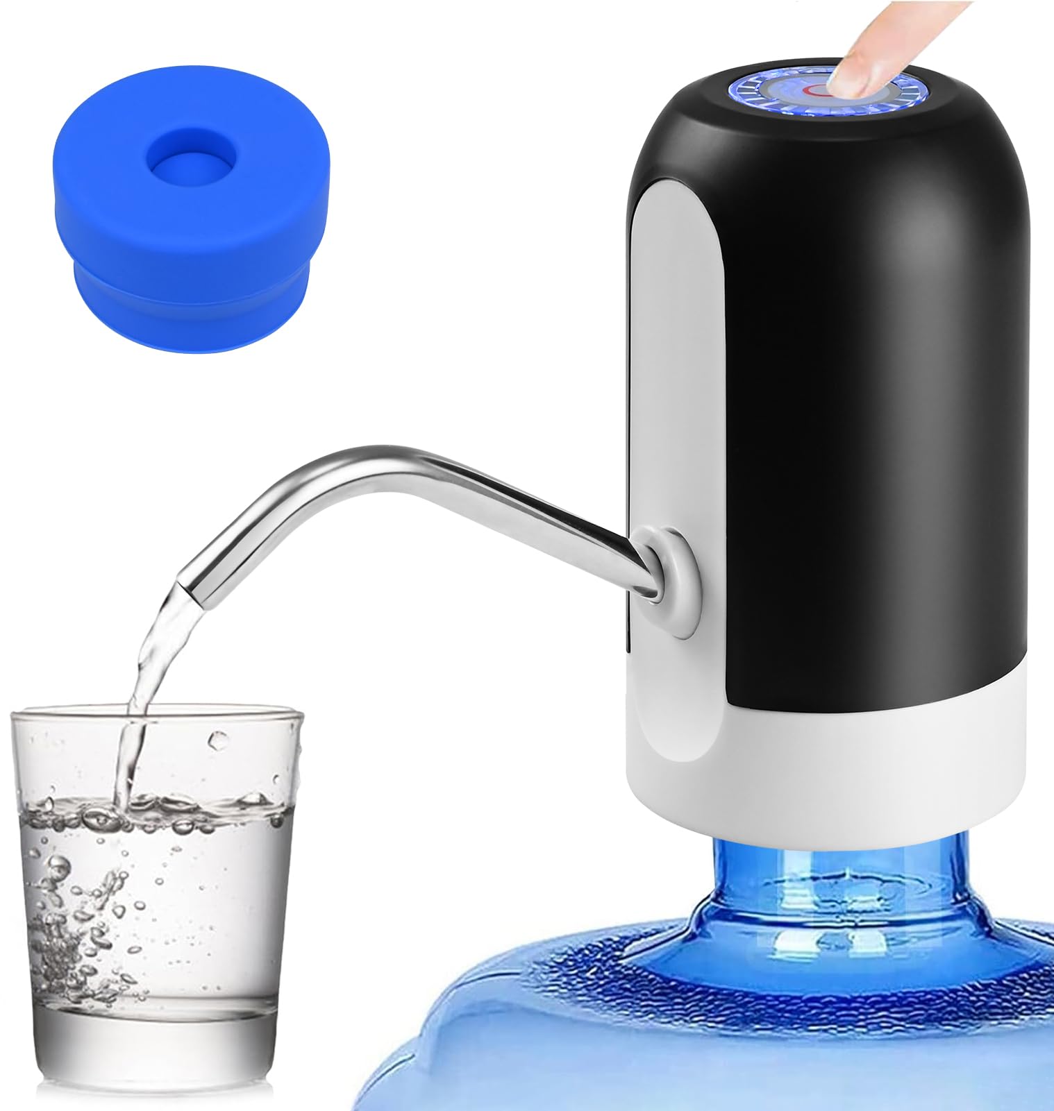 💧 USB Rechargeable Water Dispenser Pump Portable Automatic Water Pump for 2-5 Gallon Water Bottle