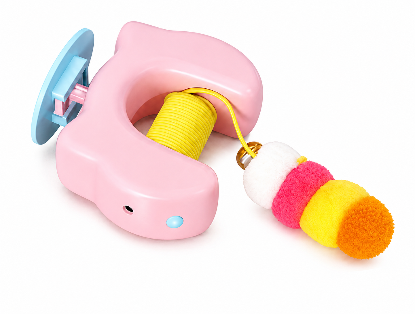 🐱 Automatic Hanging Electric Cat Toy, USB Rechargeable Random Lifting Feather Cat Teaser for Indoor Cats