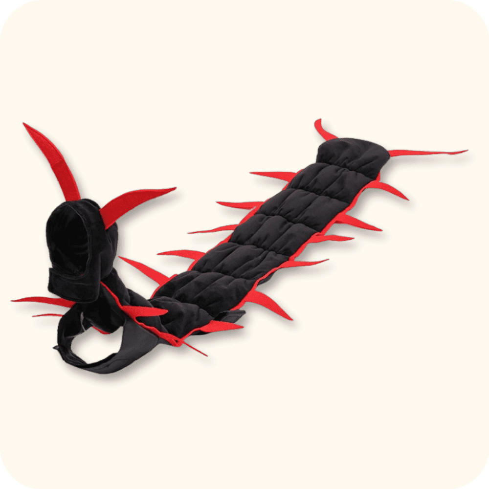 🎃 Halloween Centipede Costume For Cats, Realistic Segmented Creepy Crawly Pet Outfit, Party Photo Prop Novelty Gift For Cat Lovers