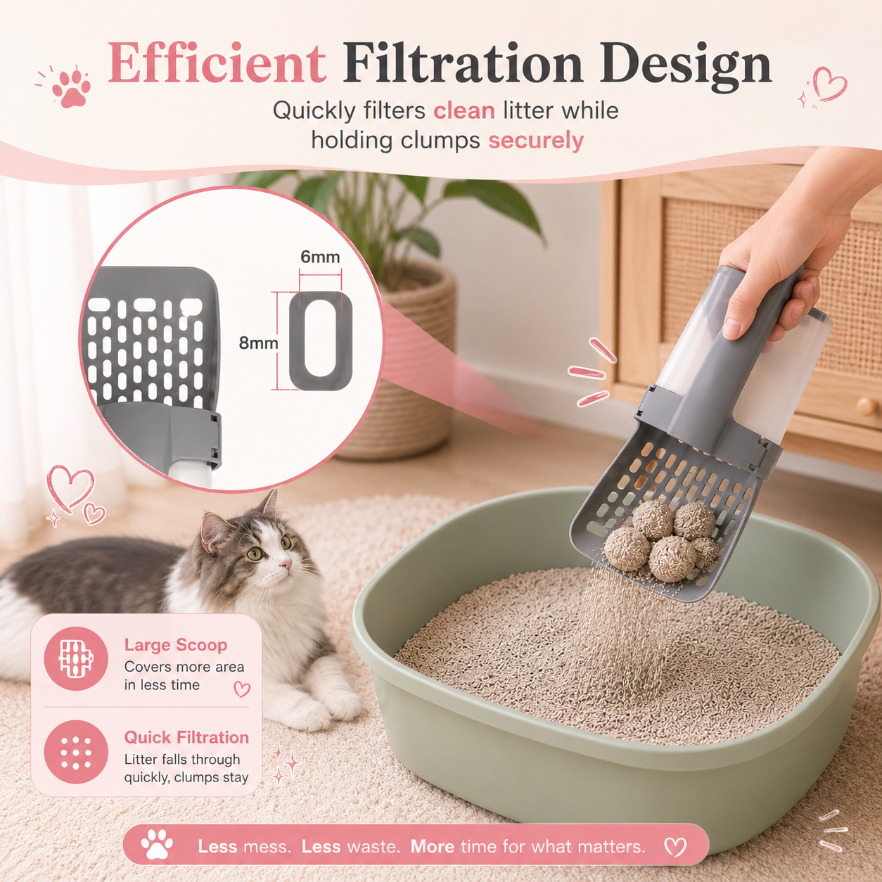 The Mess-Free Cat Litter Scoop