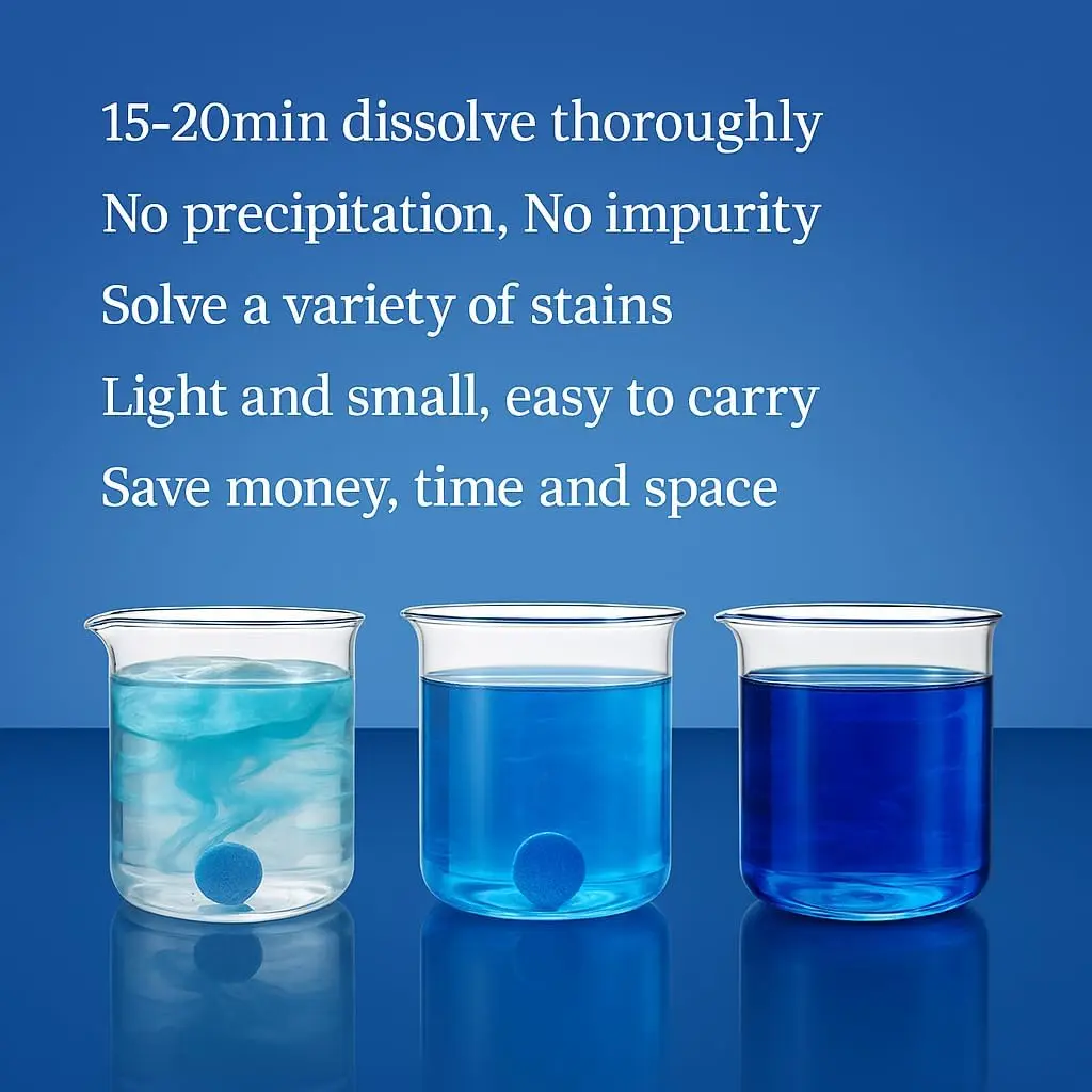 Car Windshield Washer Fluid concentrate Tablets