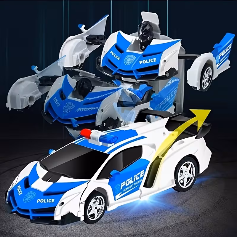 remote control   button   robot    er toy car with cool led headlights 2 4ghz 1 18 scale 360 degree rotation drift christmas birthday gift for boys and girls Product details 2