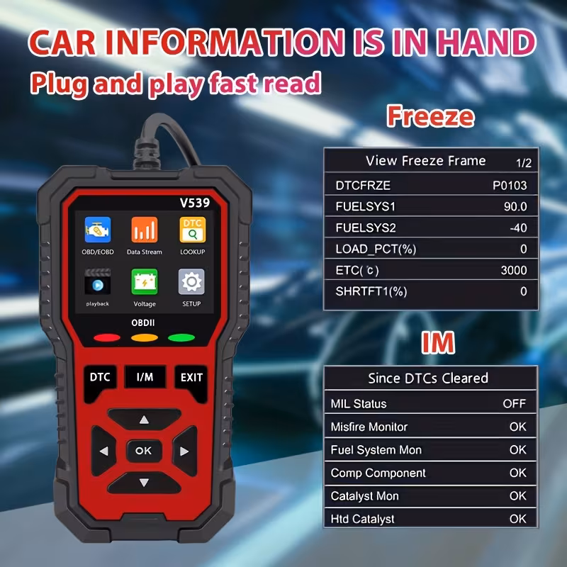 advanced reader scanner aotomotive diagnostic tool with faster chips supports 10 languages and most cars after 1996 Product details 3