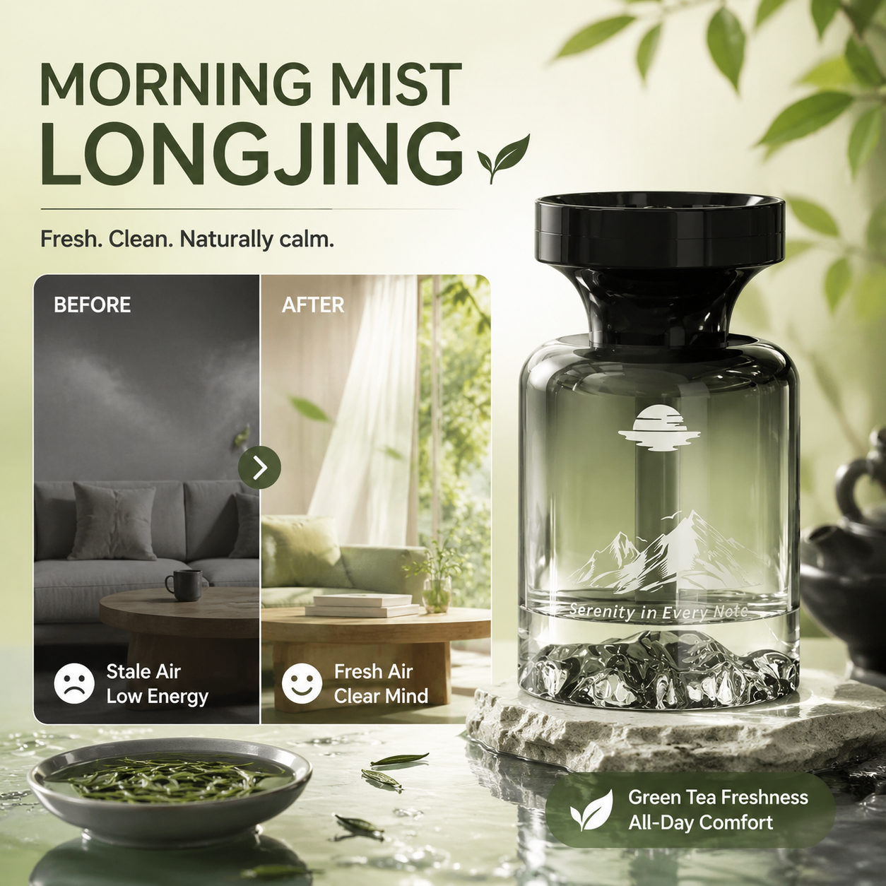 Natural Plant Extracts Car Perfume
