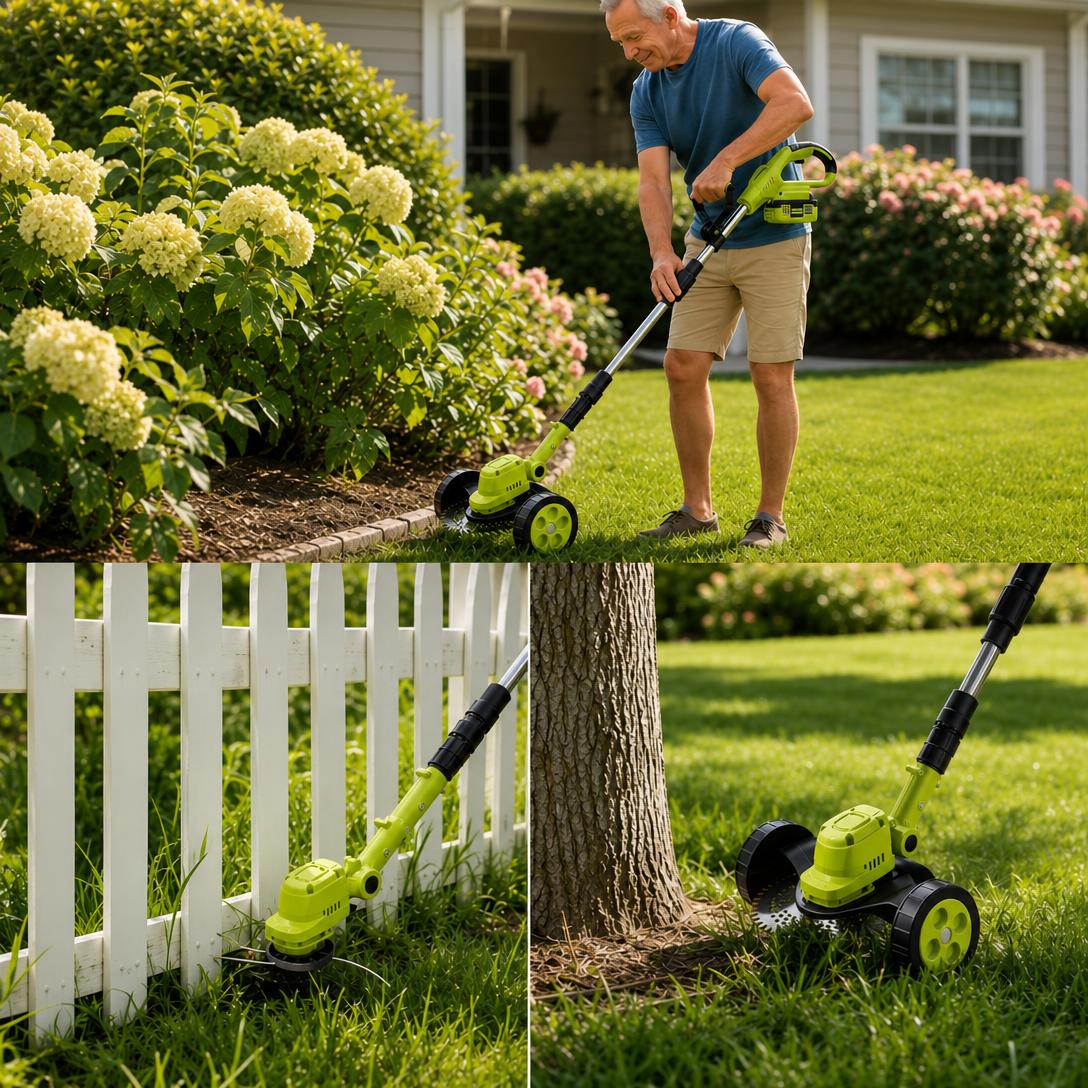 Trimmer used in garden and lawn edges