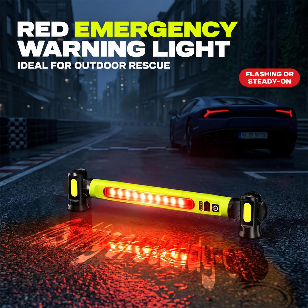 ML6 work light emergency and warning modes
