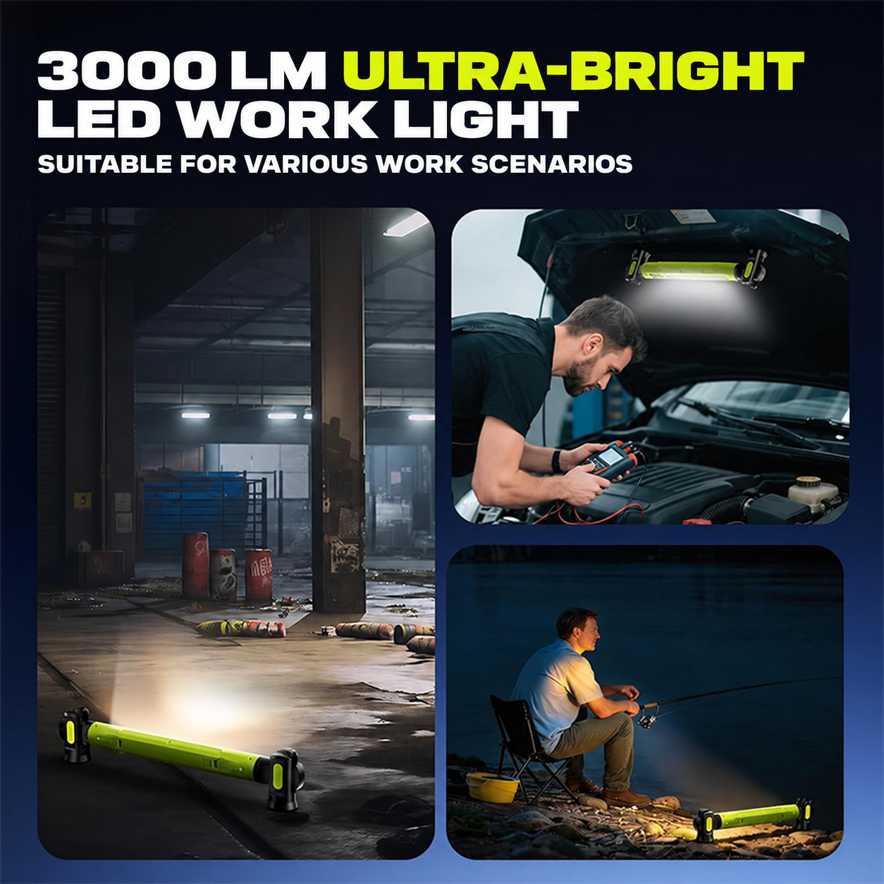 ML6 work light for garage, workshop and roadside tasks