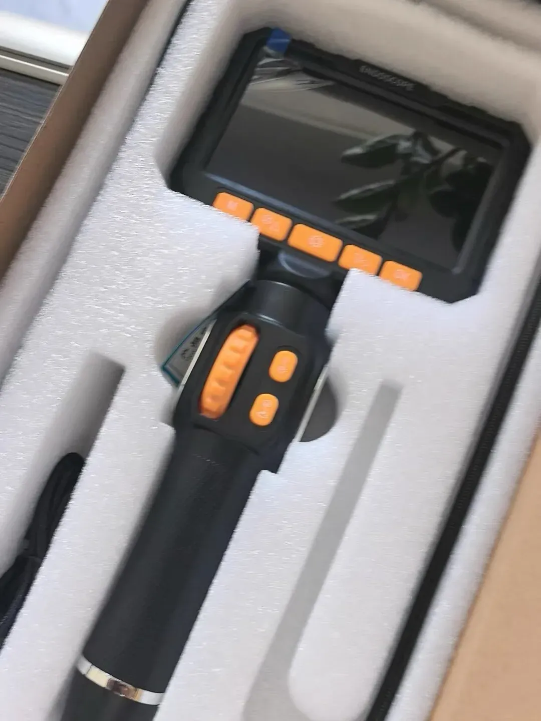 C50 customer review media from an industrial inspection job