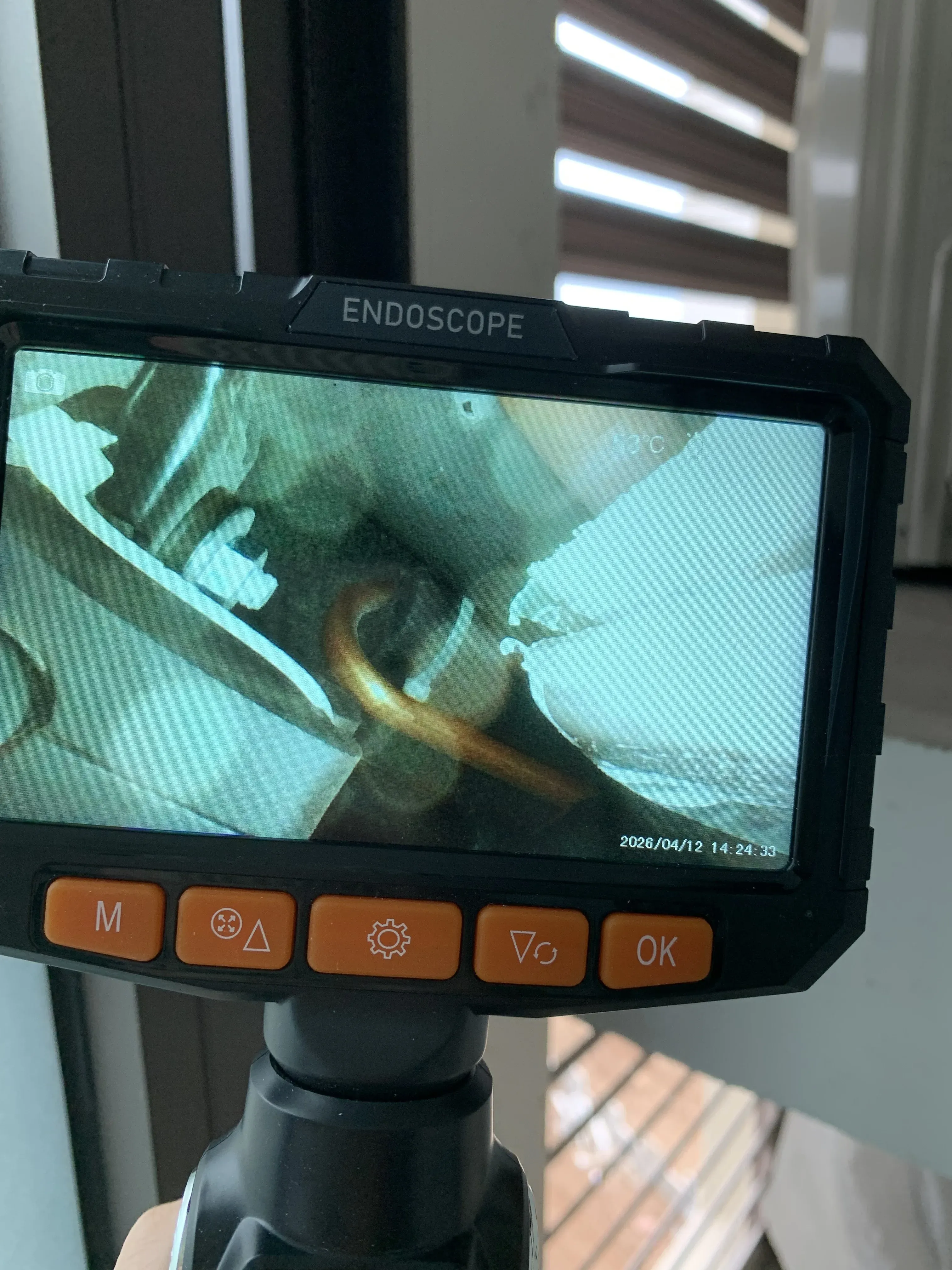 C50 customer review media from an industrial inspection job