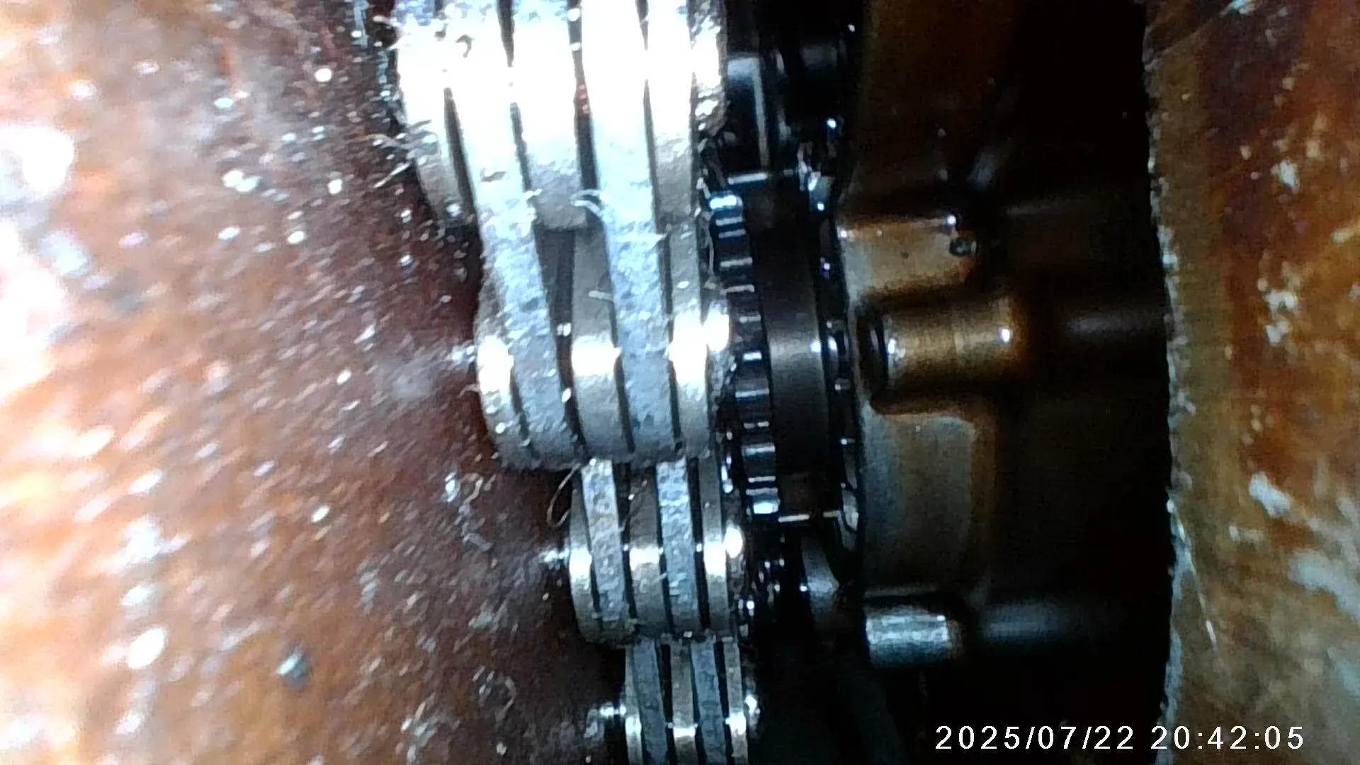 C50 customer review media from an industrial inspection job