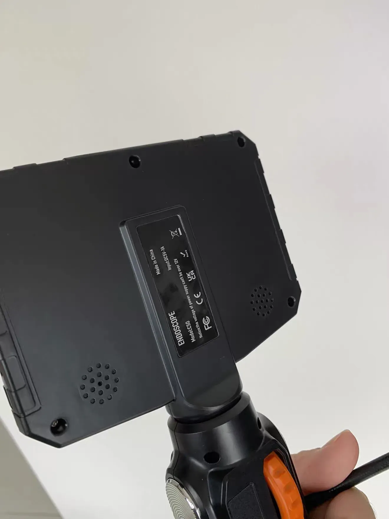 C50 customer review media from an industrial inspection job