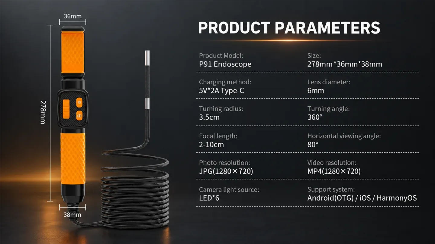P91 product parameters