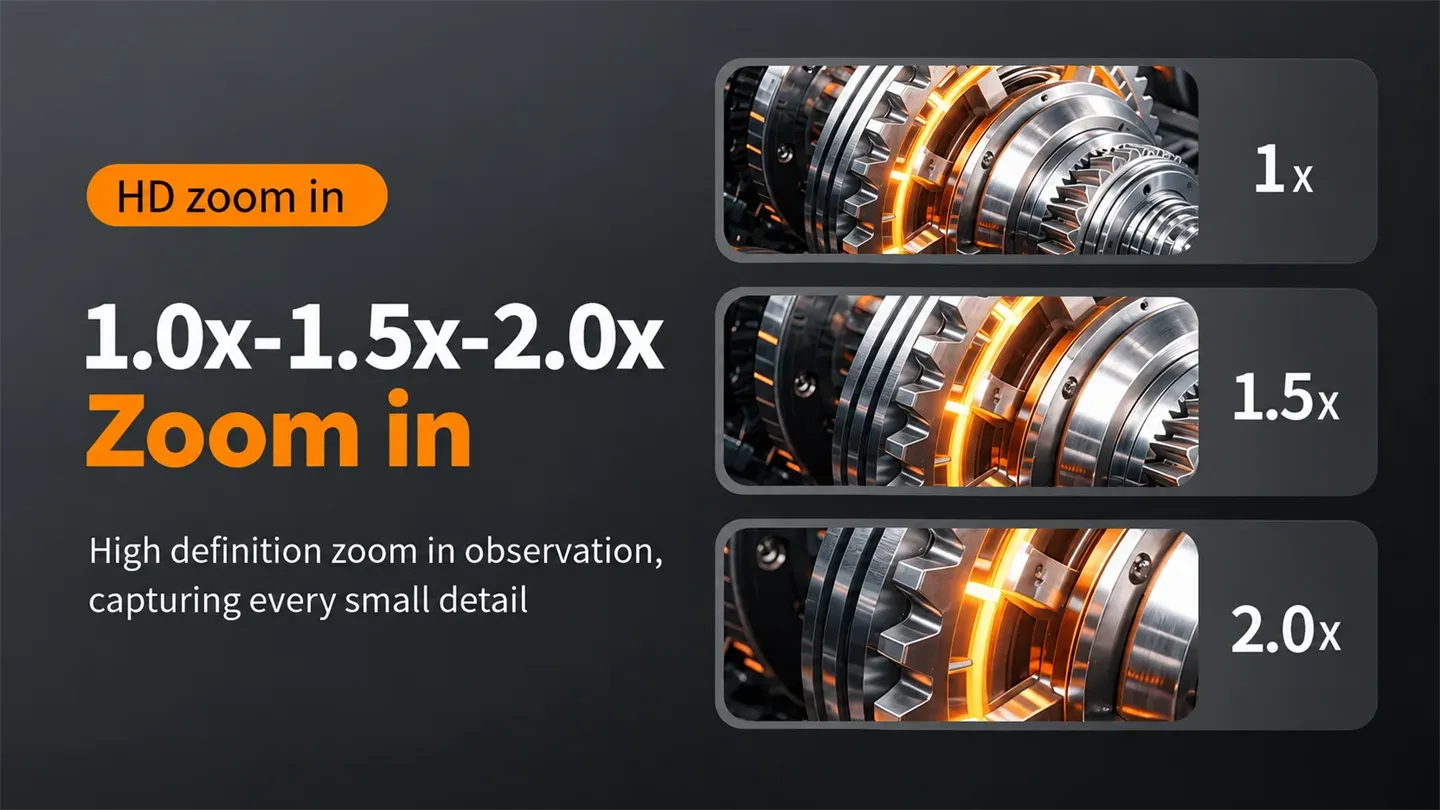 P91 HD camera detail