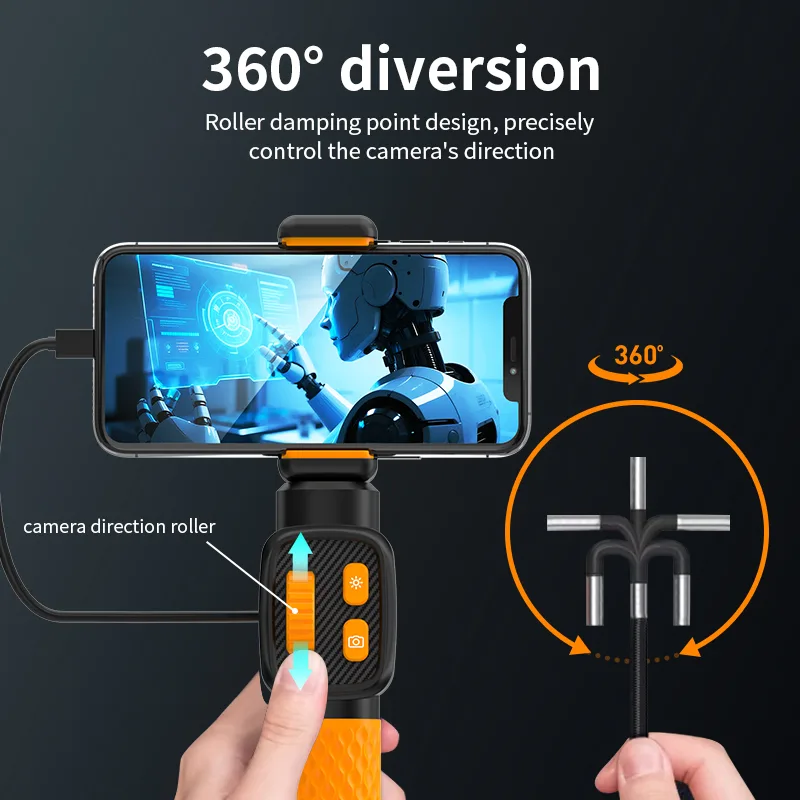 Mekrivo P91 360 degree articulation control