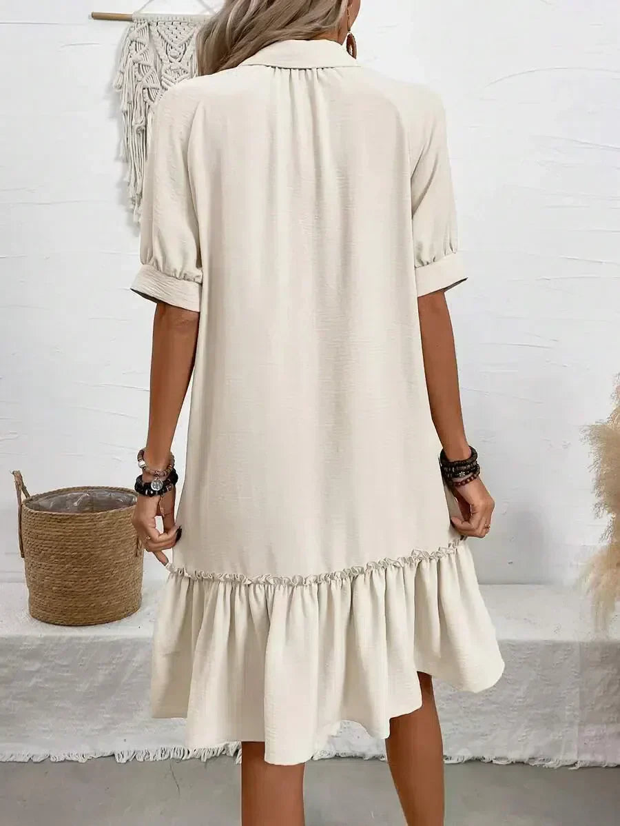 Clara | Ruffle Dress