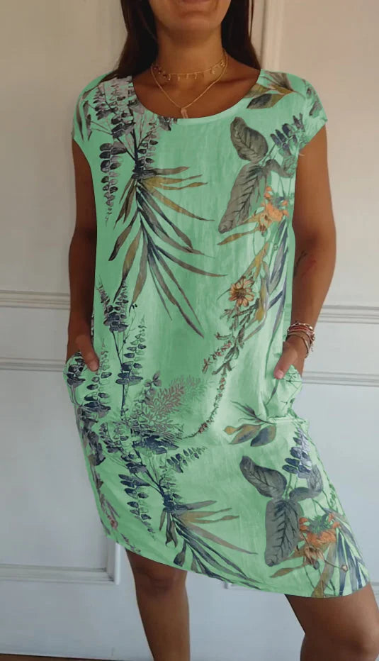 Elowen | Linen Summer Dress