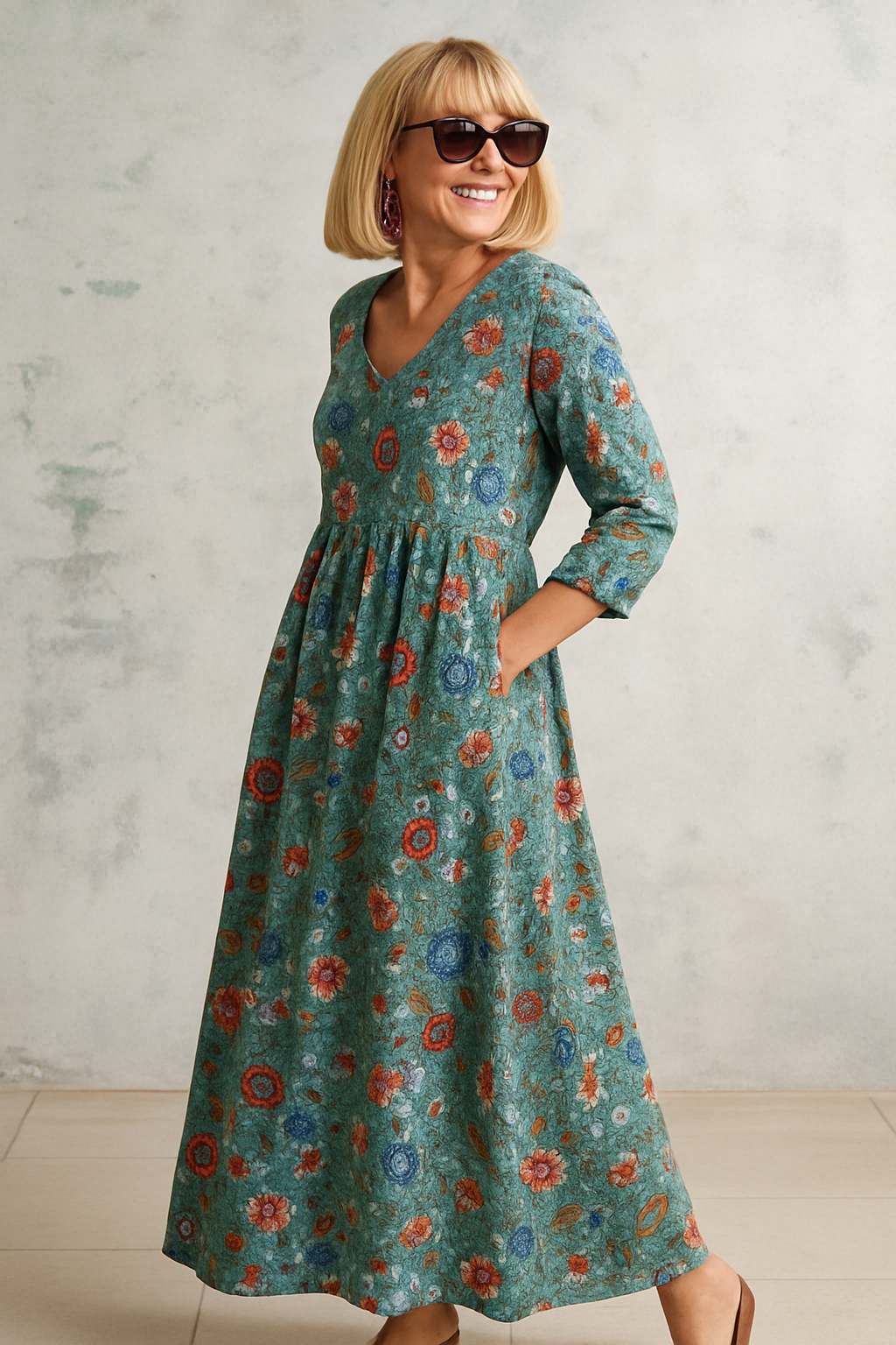 Marigold | Vintage Pocket Dress