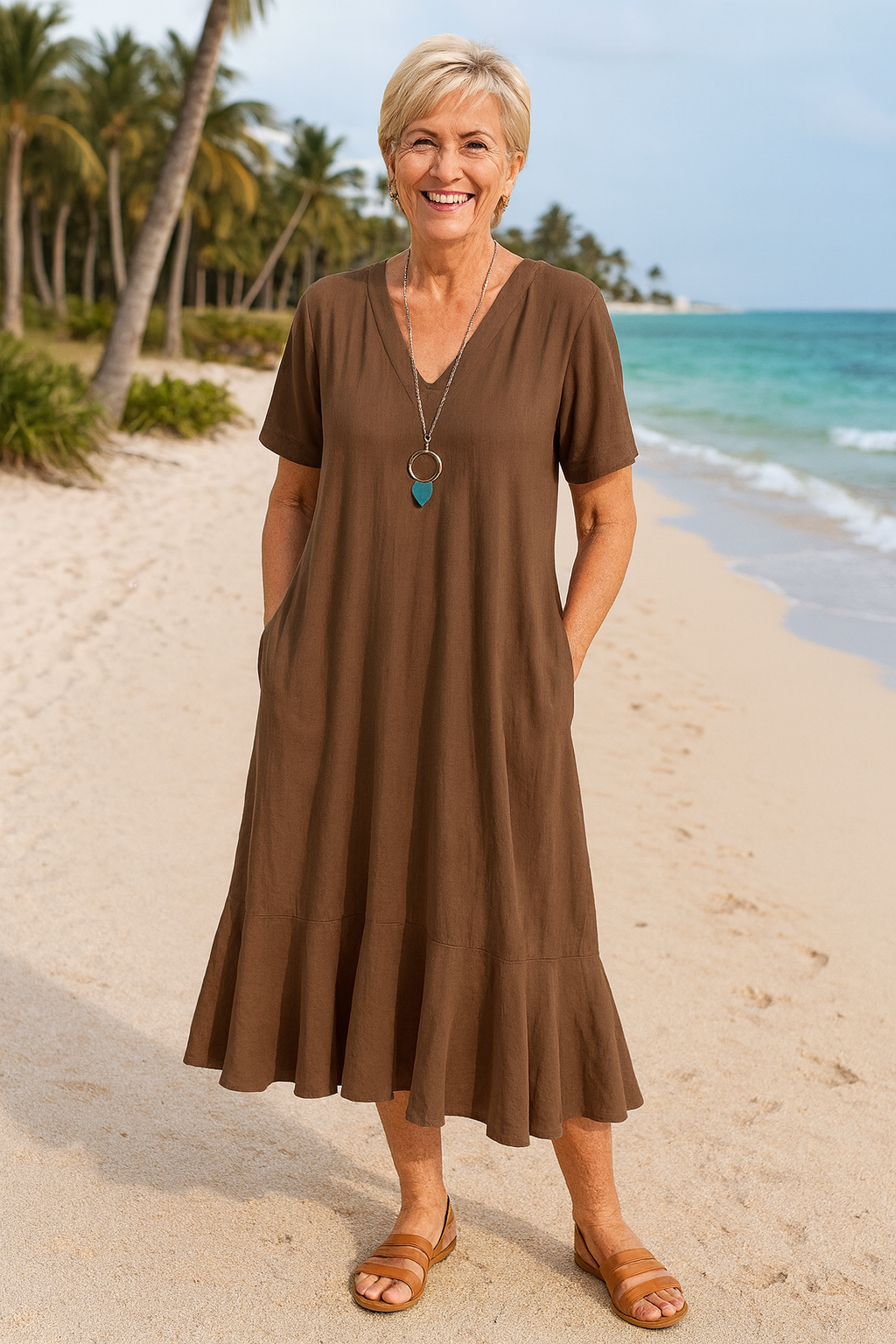 Sabrina | Midi Dress