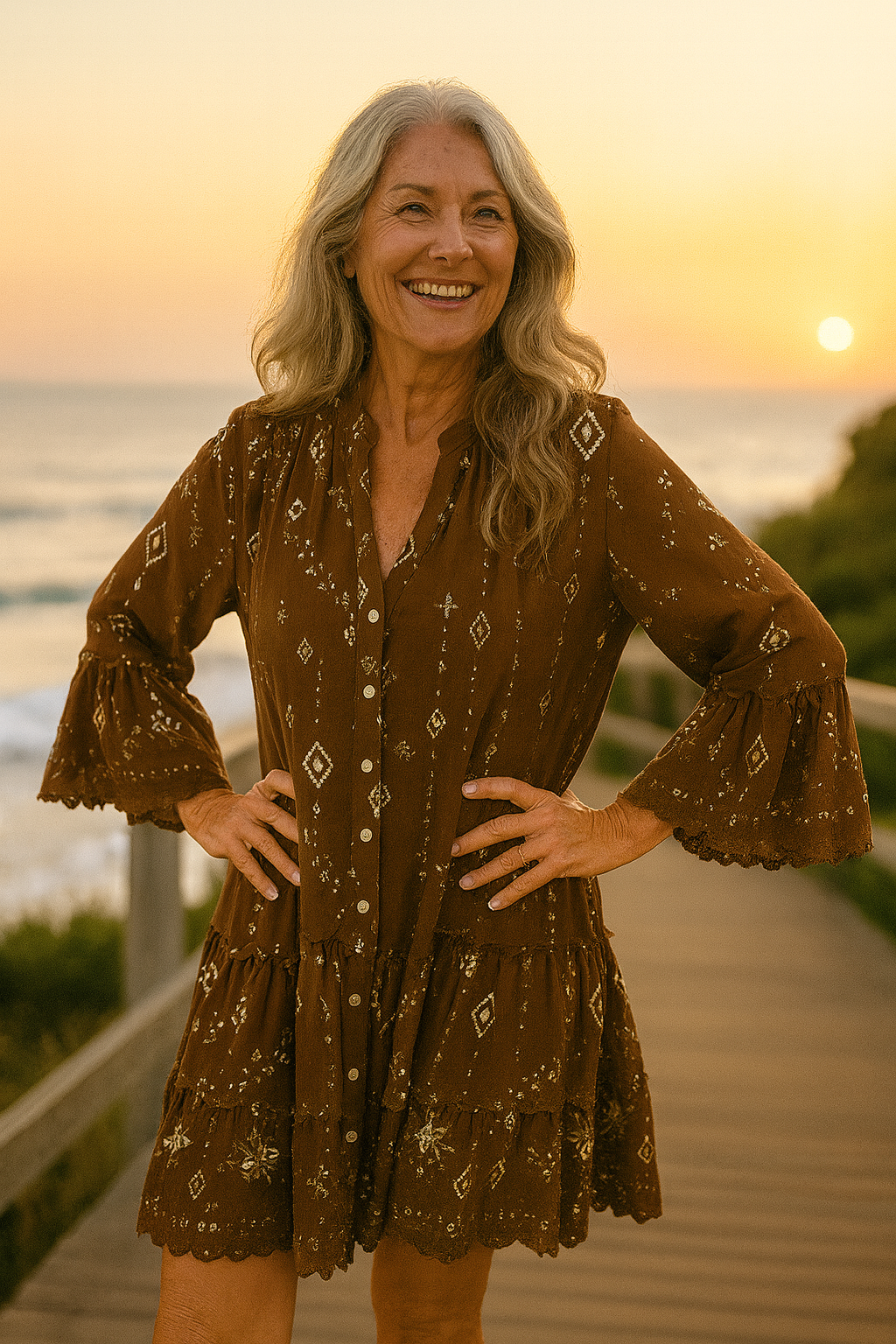 Boho Midi Dress