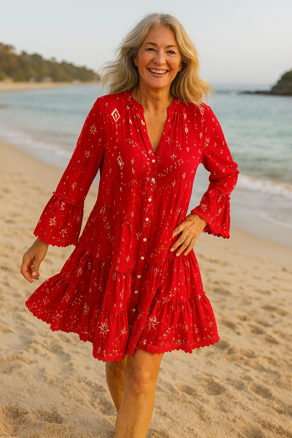 Boho Midi Dress