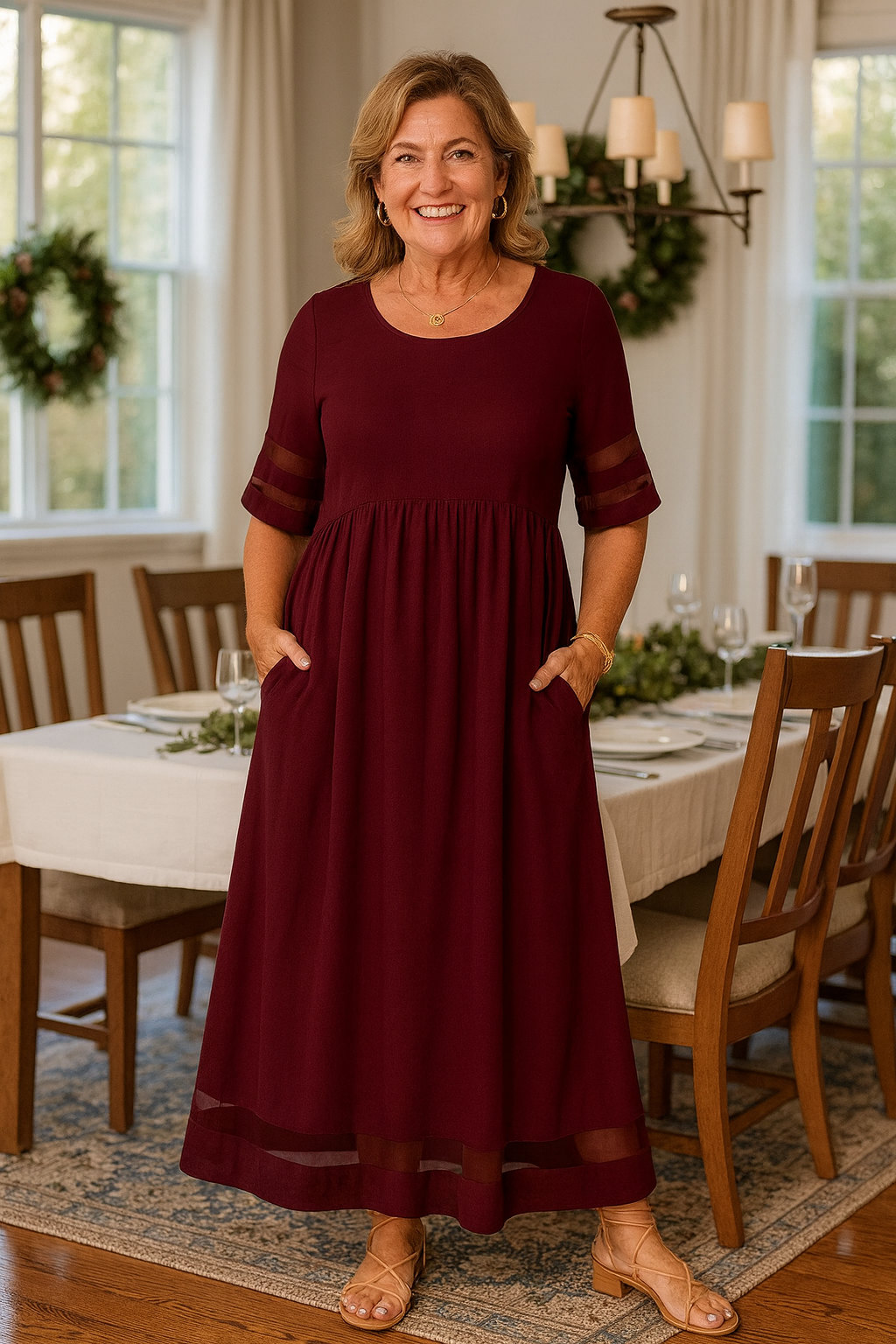 Cassandra | Elegant Maxi Dress