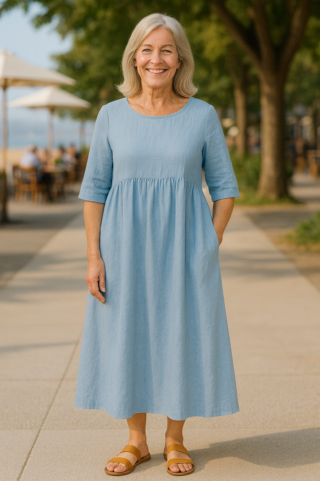 Freya | Cotton Pocket Dress