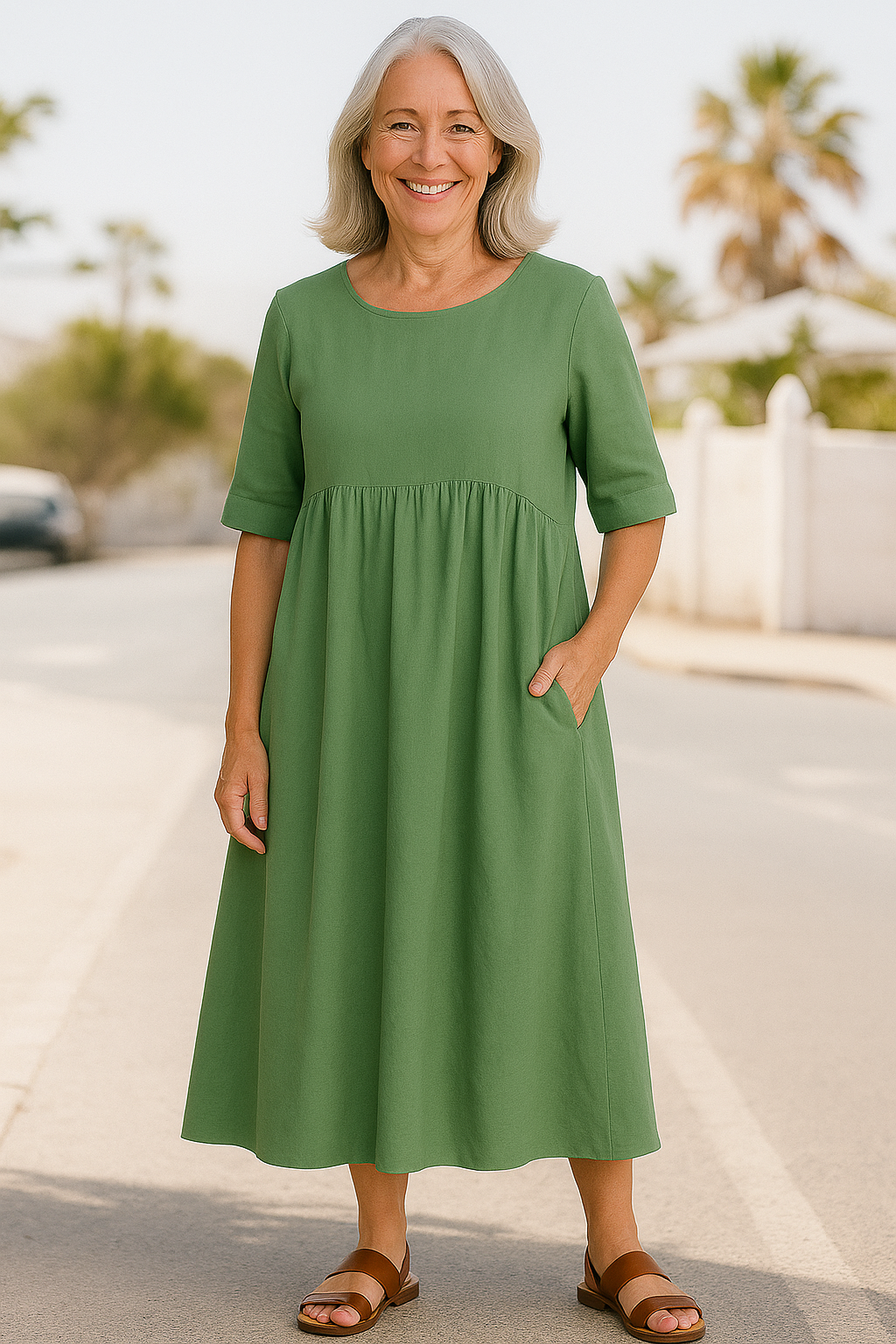 Freya | Cotton Pocket Dress