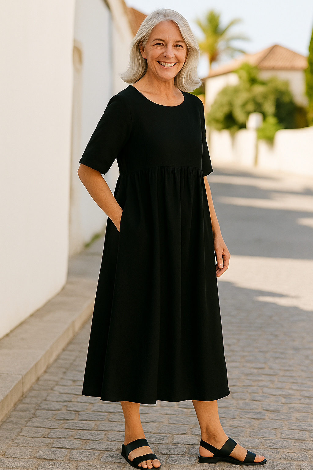 Freya | Cotton Pocket Dress