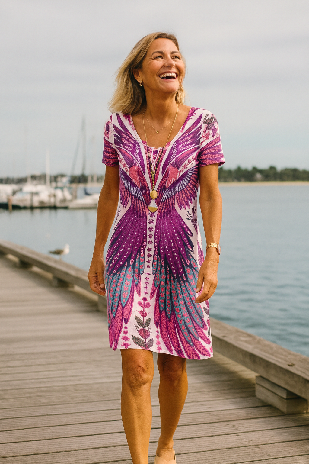 Amara | Bohemian Flow Dress