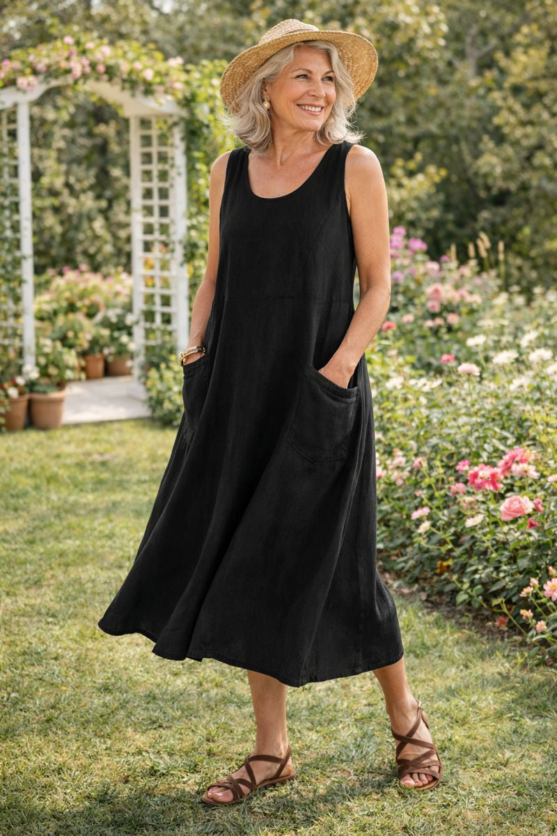 Maris | Cotton Pocket Dress