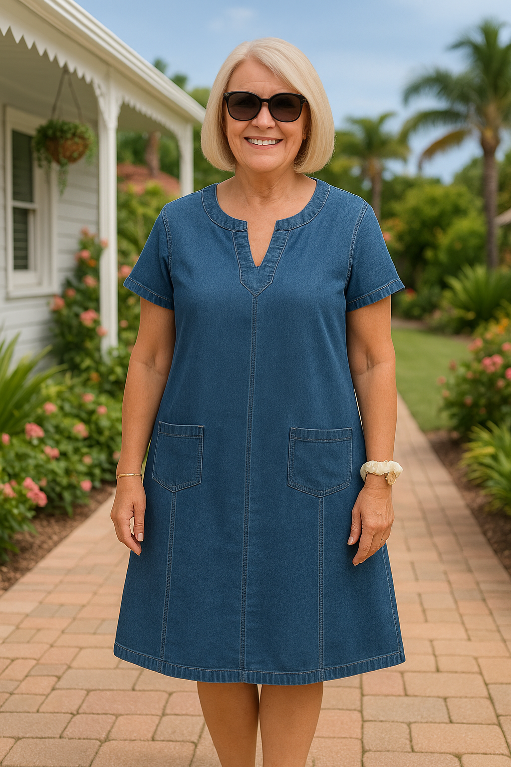 Cassandra | Denim Everyday Dress