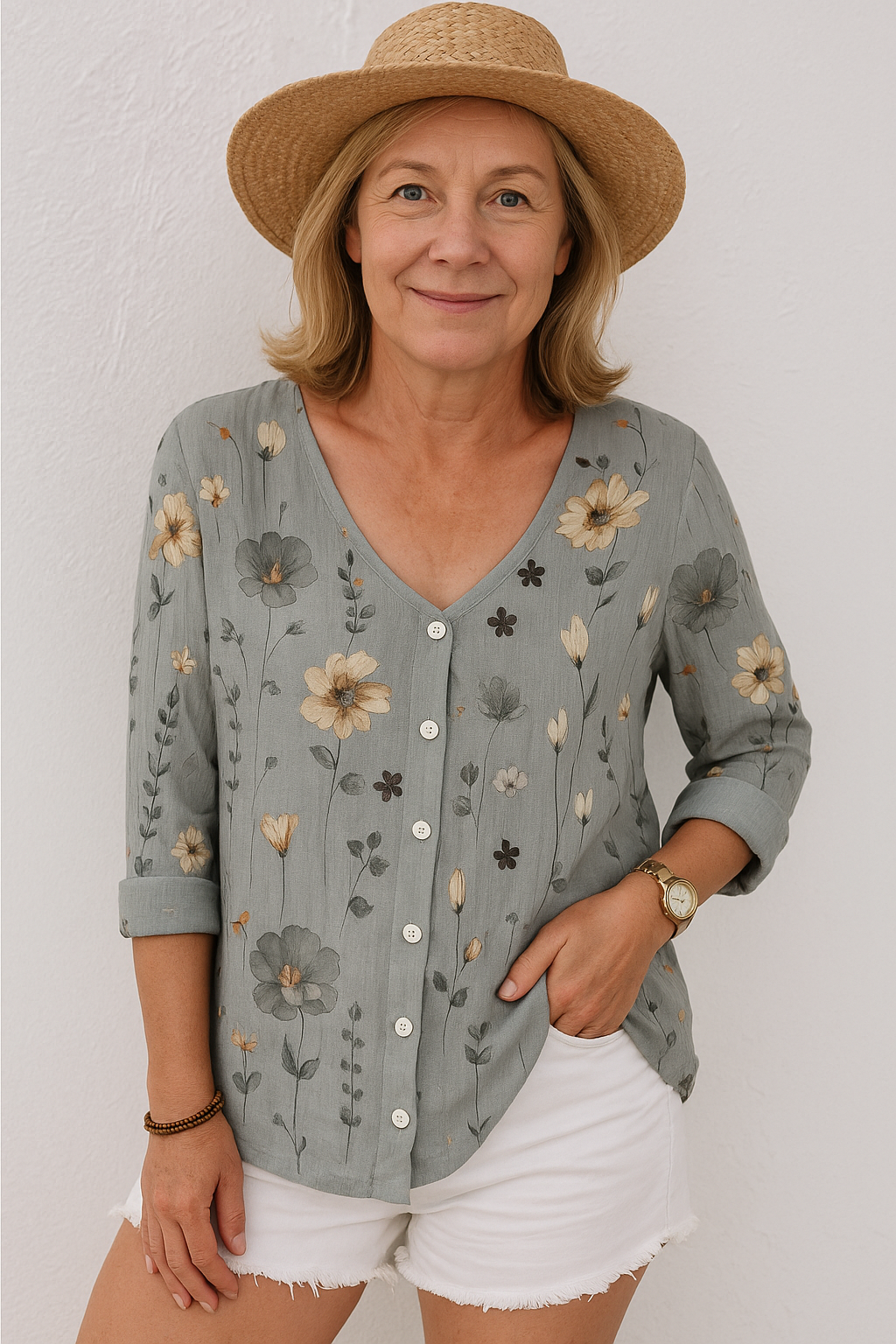Adelaide | Floral Top