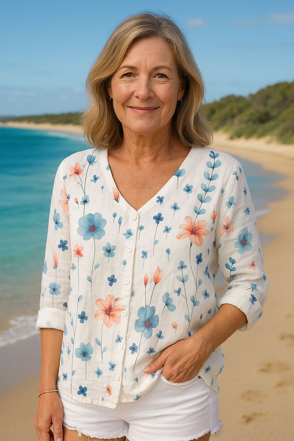 Adelaide | Floral Top