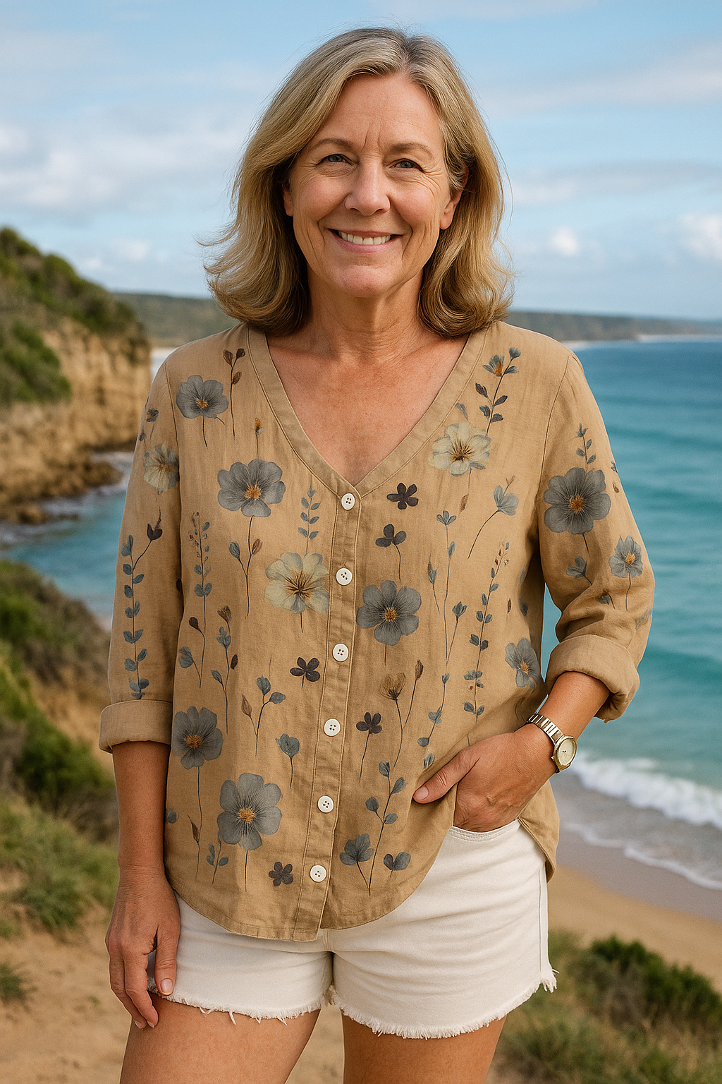 Adelaide | Floral Top