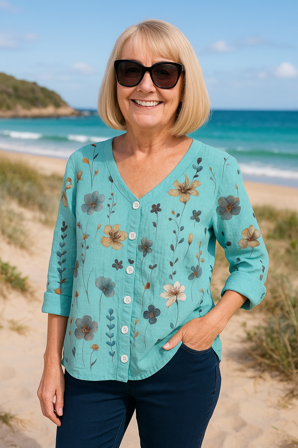 Adelaide | Floral Top