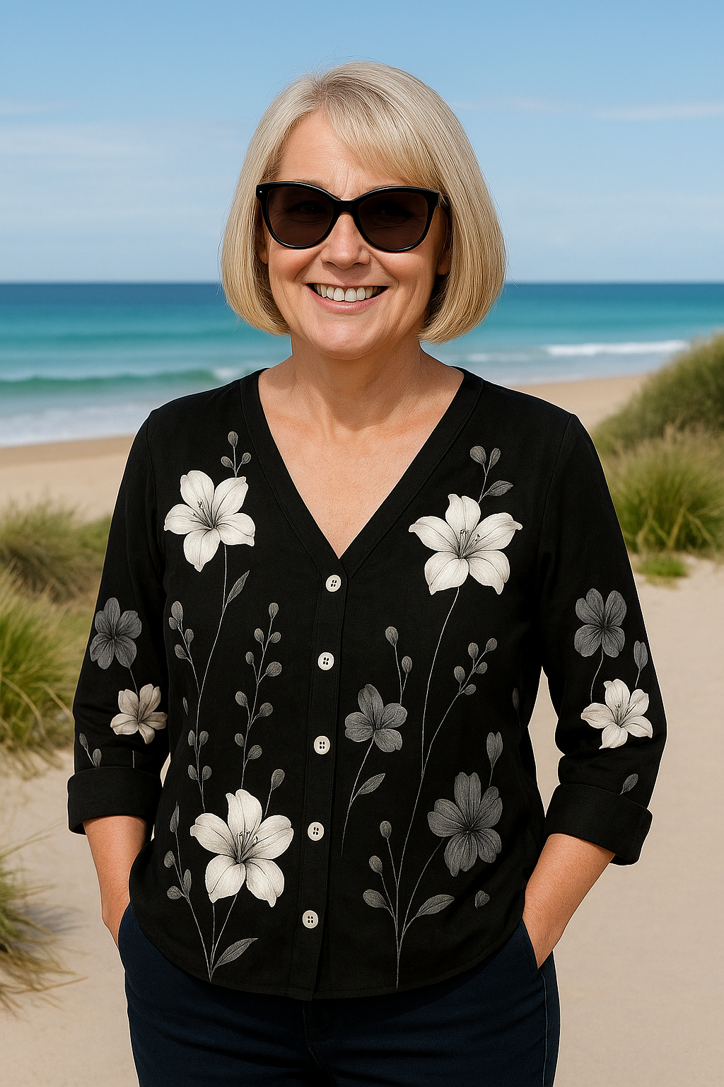 Adelaide | Floral Top