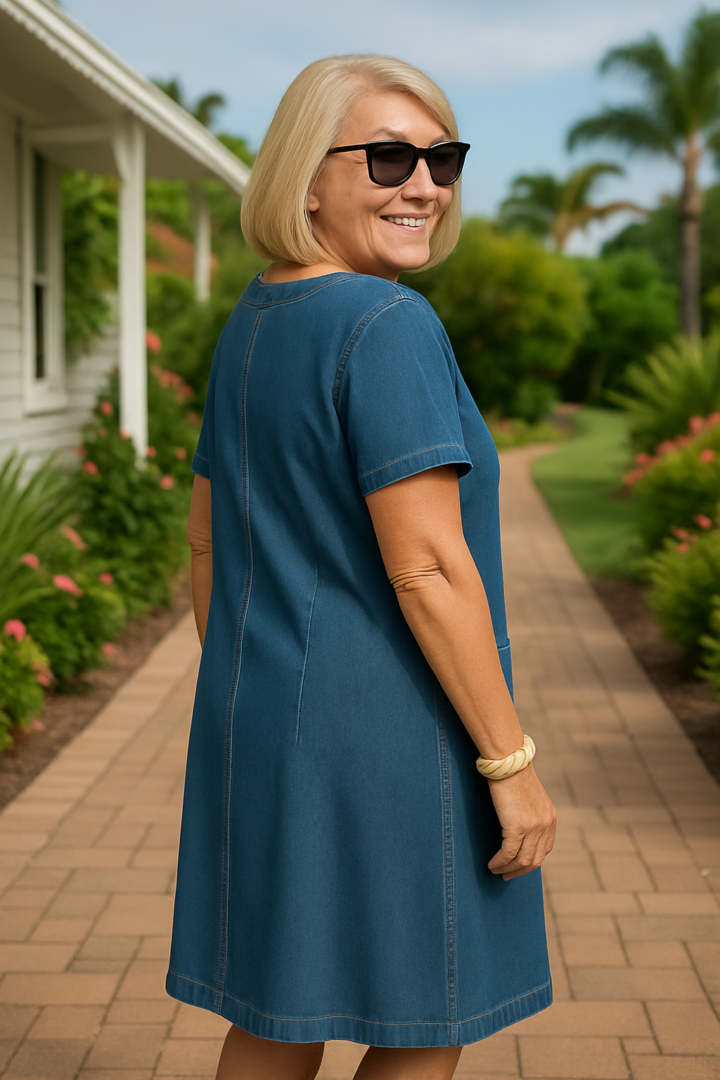Cassandra | Denim Everyday Dress
